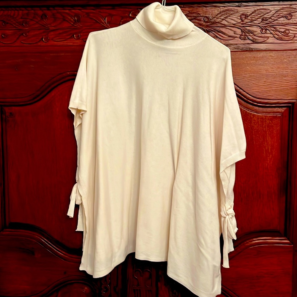 Turtleneck Poncho
